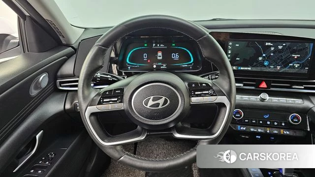 Hyundai The New Avante (CN7) 2024 Белый из Кореи, фото 4