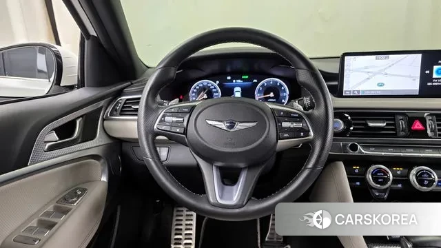 Genesis The New G70 2021 Белый из Кореи, фото 4