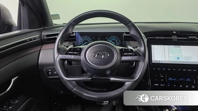 Hyundai Tucson Hybrid (NX4) 2021 Серый из Кореи, фото 4