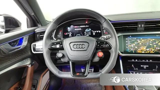 Audi A6 (C8) 2021 Черный из Кореи, фото 4