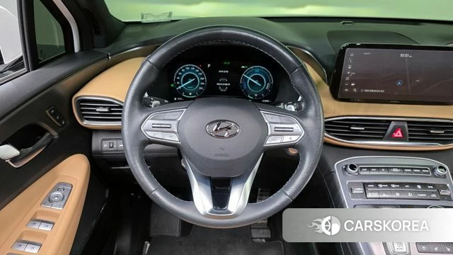 Hyundai The New Santa Fe 2023 Белый из Кореи, фото 4