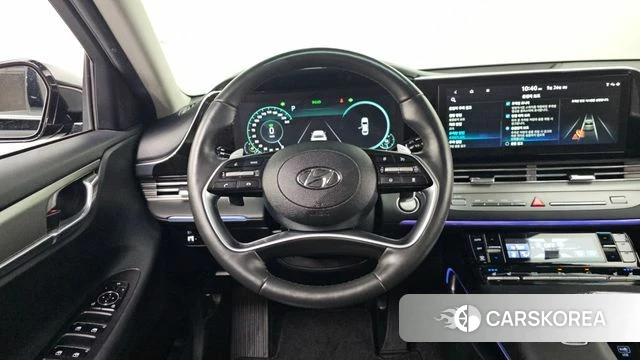 Hyundai The New Grandeur IG Hybrid 2022 Черный из Кореи, фото 4