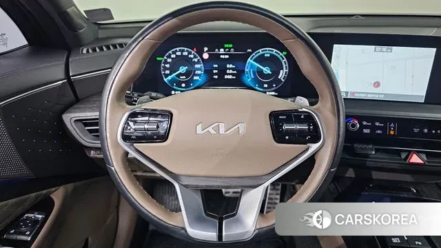 Kia K8 Hybrid 2021 Серый из Кореи, фото 4