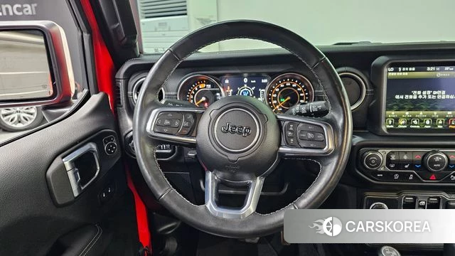 Jeep Wrangler (JL) 2023 Красный из Кореи, фото 4