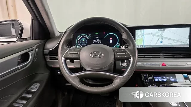 Hyundai The New Grandeur IG Hybrid 2020 Белый из Кореи, фото 4