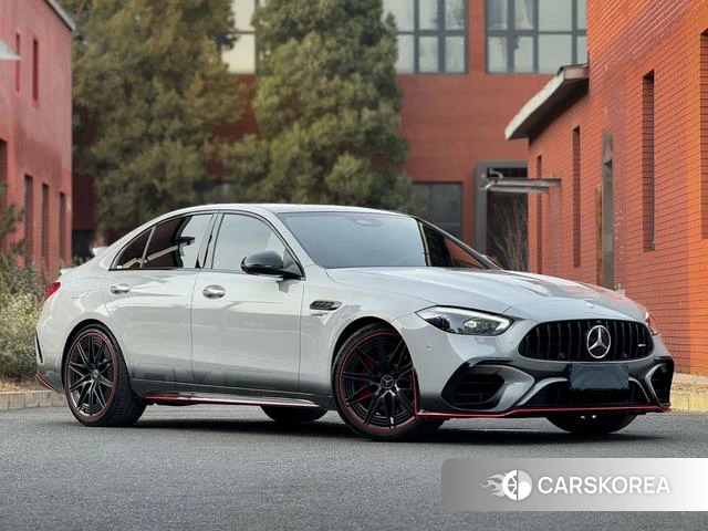 Mercedes-Benz C-class AMG PHEV 2024 Серебристо-серый из Китая, фото 4