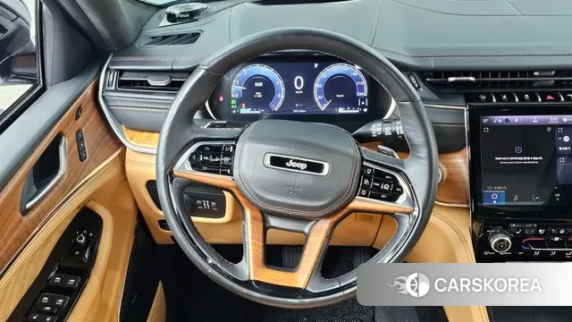 Jeep Grand Cherokee (WL) 2021 Серебристо-серый из Кореи, фото 4