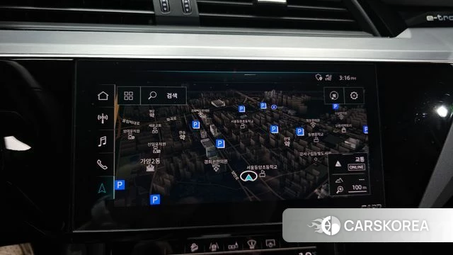 Audi e-Tron 2020 Серебристо-серый из Кореи, фото 4
