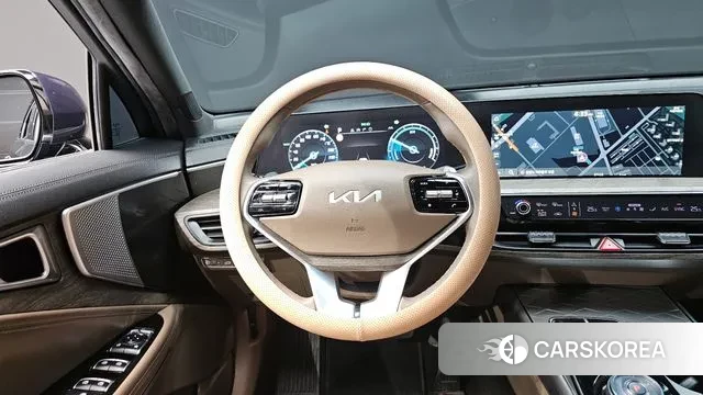 Kia K8 Hybrid 2021 Синий из Кореи, фото 4