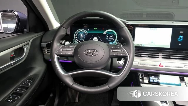 Hyundai The New Grandeur IG Hybrid 2021 Синий из Кореи, фото 4