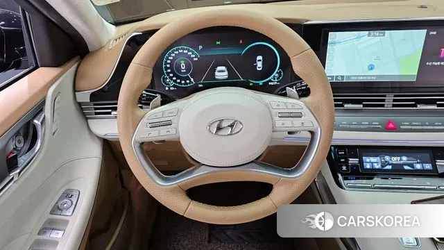 Hyundai The New Grandeur IG Hybrid 2021 Черный из Кореи, фото 4