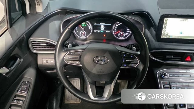 Hyundai The New Santa Fe 2021 Белый из Кореи, фото 4