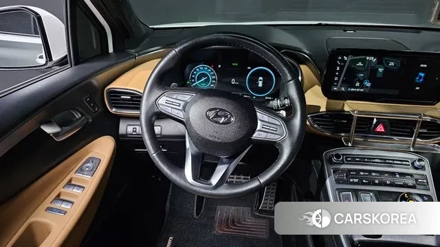 Hyundai The New Santa Fe 2023 Белый из Кореи, фото 4