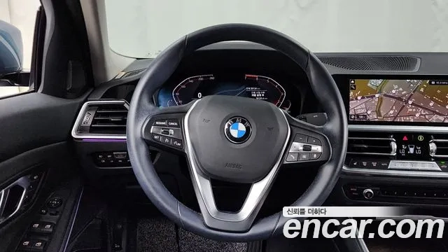 BMW 3 Series (G20) 2021 Небесно-голубой из Кореи, фото 4