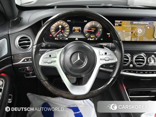 Mercedes-Benz S-Class W222 2018 Черный из Кореи, фото 4