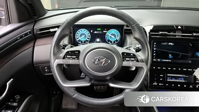 Hyundai Tucson Hybrid (NX4) 2023 Серый из Кореи, фото 4
