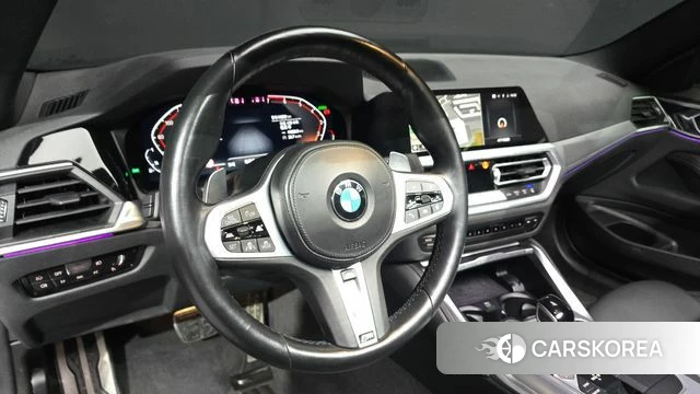 BMW 4 Series (G22) 2023 Черный из Кореи, фото 4