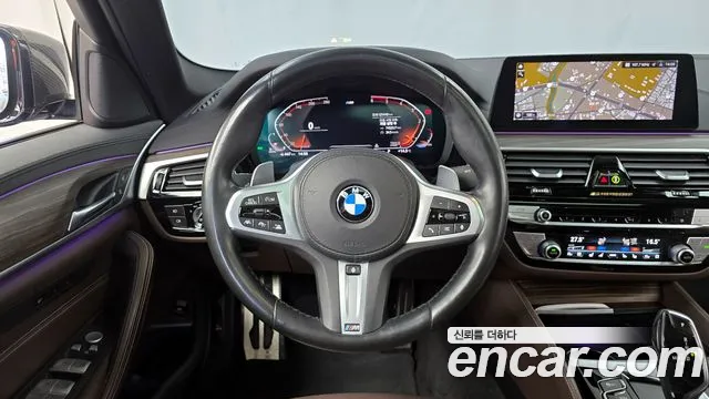 BMW 5 Series (G30) 2020 Синий из Кореи, фото 4