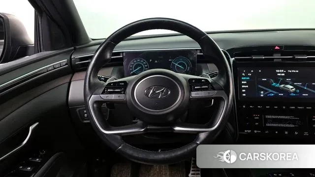 Hyundai Tucson Hybrid (NX4) 2020 Черный из Кореи, фото 4