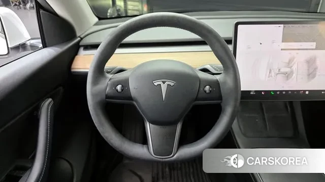 Tesla Model Y 2021 Белый из Кореи, фото 4