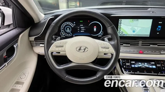Hyundai The New Grandeur IG 2021 Белый из Кореи, фото 4