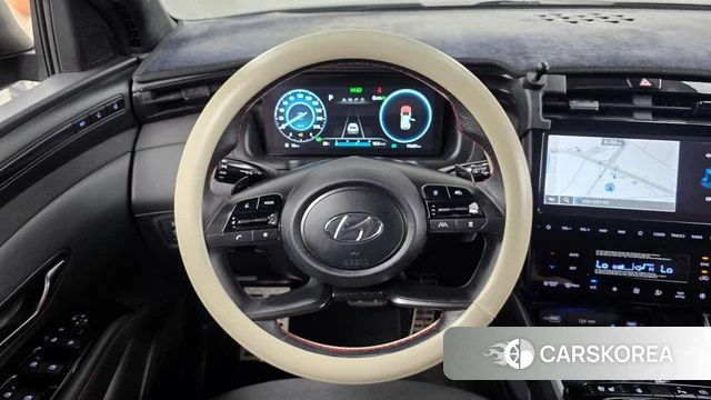 Hyundai Tucson Hybrid (NX4) 2021 Серый из Кореи, фото 4