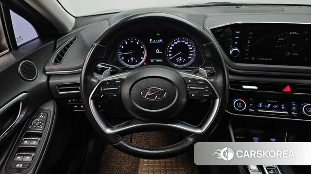 Hyundai Sonata (DN8) 2022 Черный из Кореи, фото 4