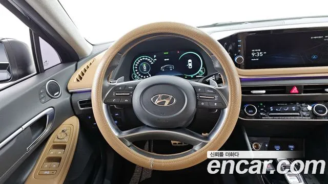 Hyundai Sonata Hybrid (DN8) 2021 Черный из Кореи, фото 4