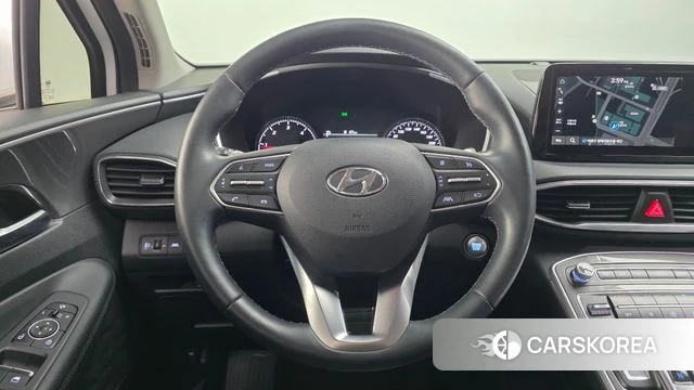 Hyundai The New Santa Fe 2023 Белый из Кореи, фото 4