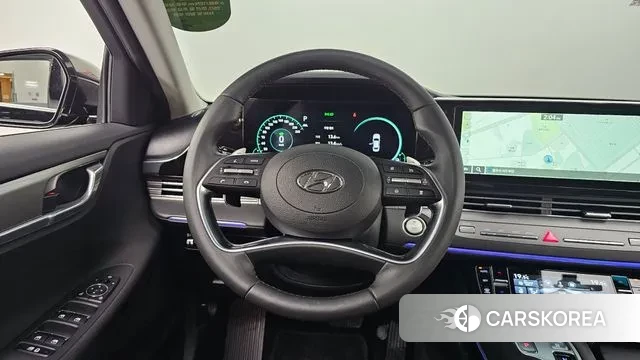 Hyundai The New Grandeur IG Hybrid 2021 Черный из Кореи, фото 4