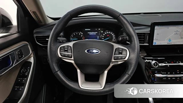 Ford Explorer 6th Generation 2021 Белый из Кореи, фото 4