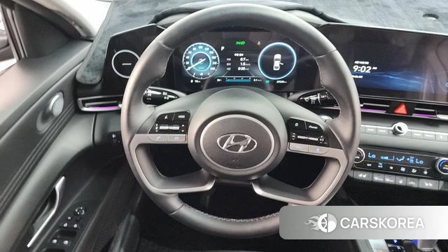 Hyundai Avante (CN7) 2023 Черный из Кореи, фото 4