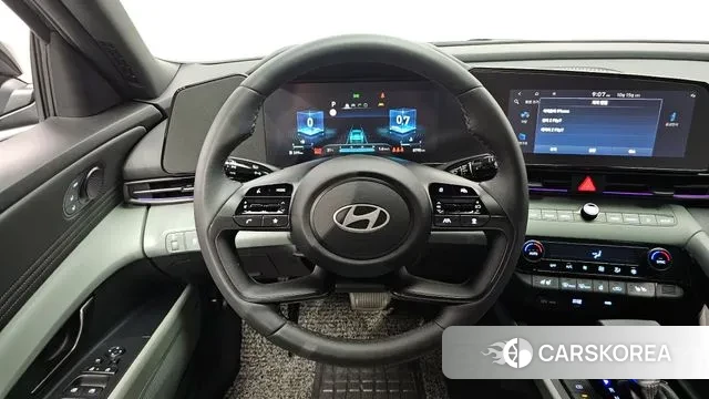 Hyundai The New Avante (CN7) 2025 Черный из Кореи, фото 4