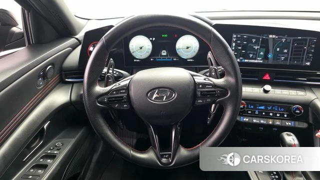 Hyundai Avante (CN7) 2020 Черный из Кореи, фото 4