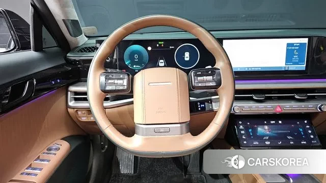 Hyundai Grandeur Hybrid (GN7) 2023 Черный из Кореи, фото 4