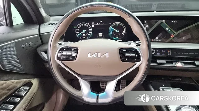 Kia K8 Hybrid 2022 Серый из Кореи, фото 4