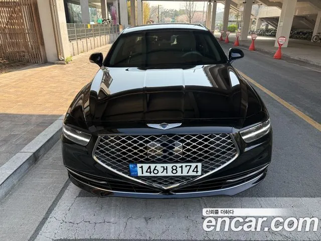 Genesis G90 2021 Черный из Кореи, фото 4