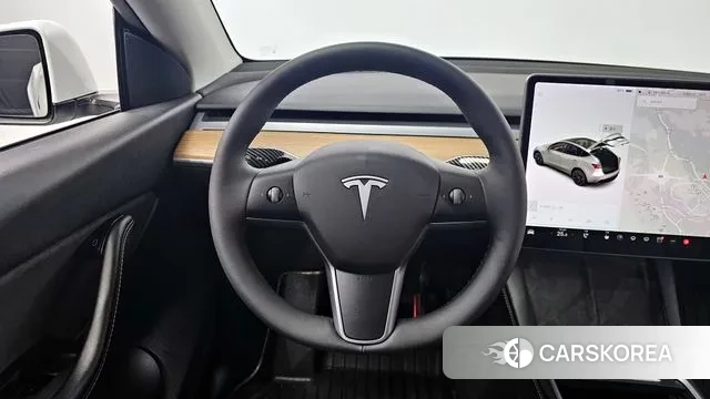 Tesla Model Y 2021 Белый из Кореи, фото 4