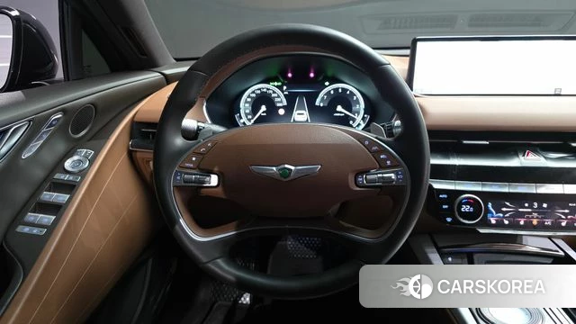 Genesis G80 (RG3) 2022 Черный из Кореи, фото 4