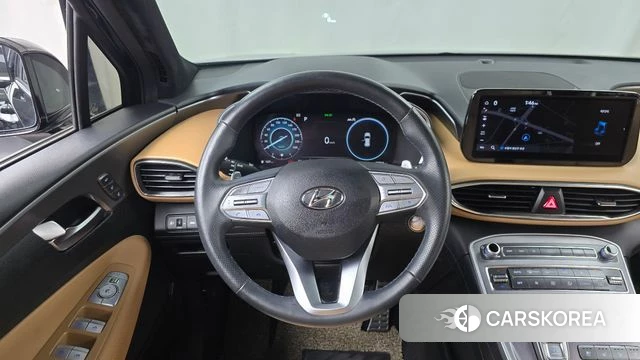Hyundai The New Santa Fe 2021 Черный из Кореи, фото 4