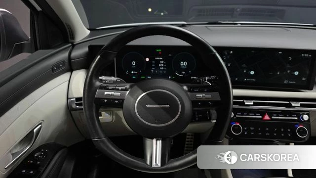 Hyundai The New Tucson Hybrid (NX4) 2024 Белый из Кореи, фото 4