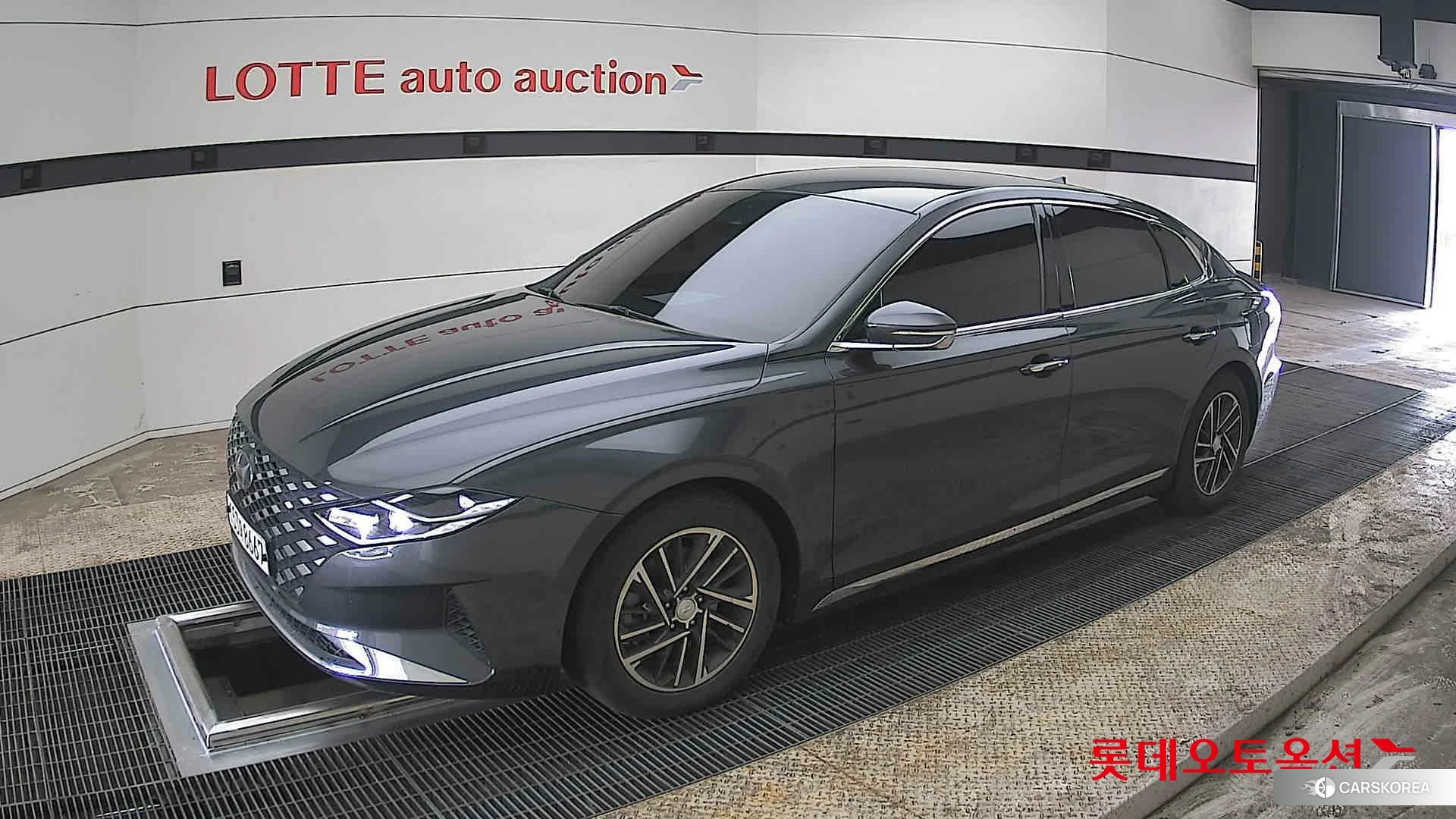 Hyundai Grandeur 2021 Nocturne Gray из Кореи, фото 4