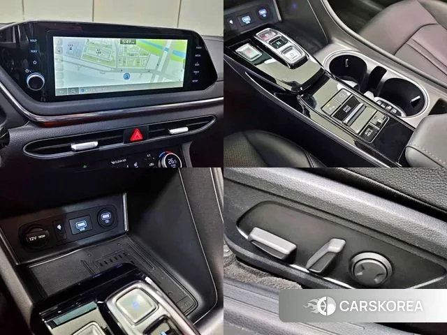 Hyundai Sonata (DN8) 2021 Серебристо-серый из Кореи, фото 4