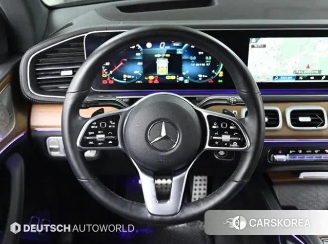 Mercedes-Benz GLE-Class W167 2023 Серебристо-серый из Кореи, фото 4