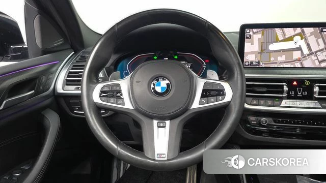 BMW X4 (G02) 2023 Серебристо-серый из Кореи, фото 4