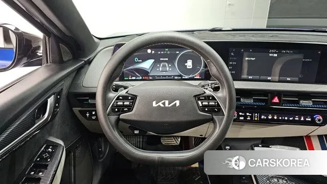 Kia EV6 2021 Синий из Кореи, фото 4