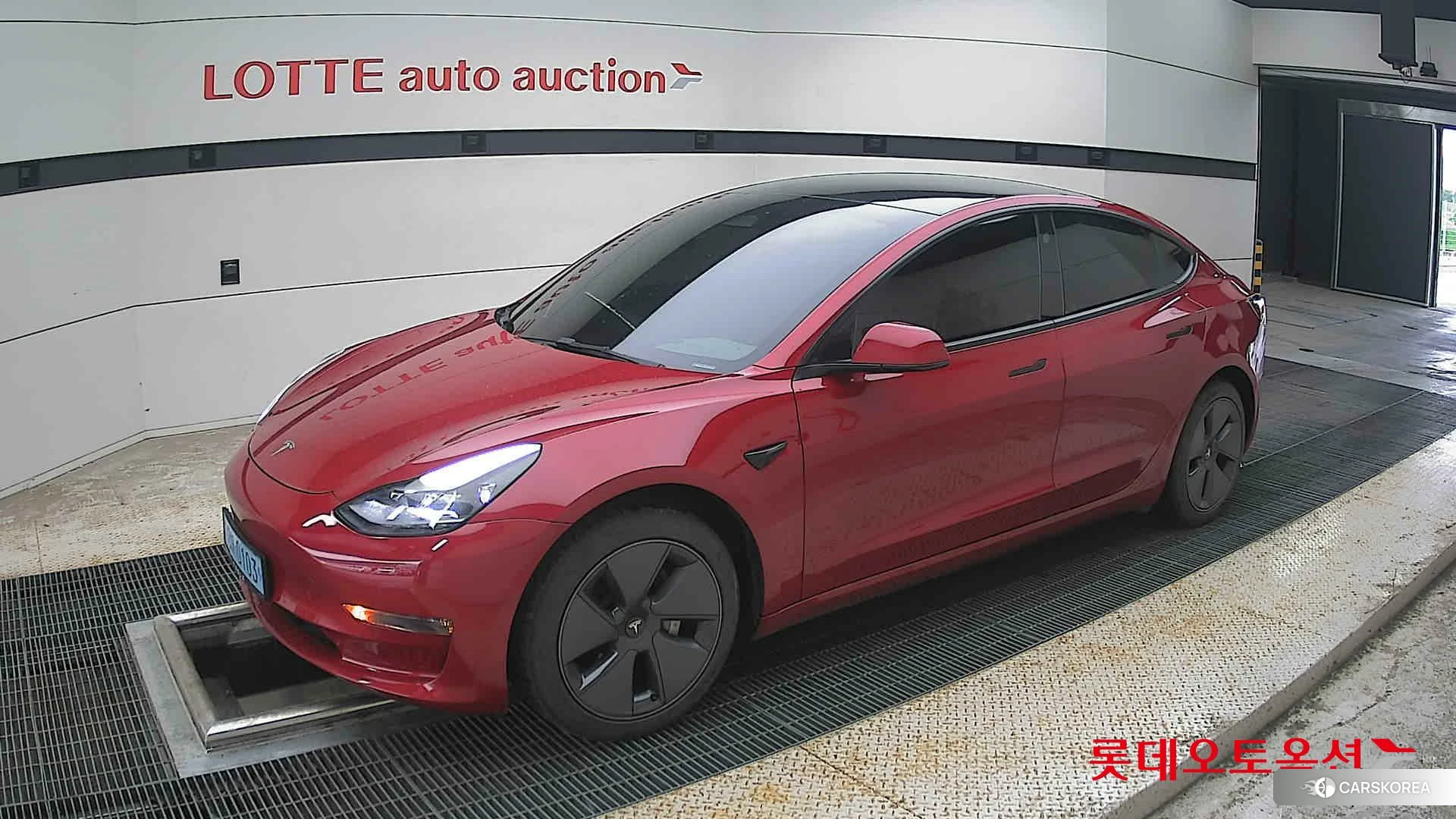 Tesla Model 3 Long Range 2022 Red Multi-coat из Кореи, фото 4