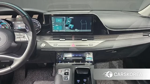 Hyundai The New Grandeur IG Hybrid 2021 Серый из Кореи, фото 4