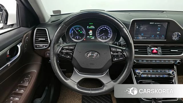 Hyundai Grandeur IG Hybrid 2018 Белый из Кореи, фото 4