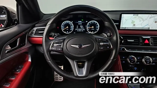 Genesis The New G70 2021 Черный из Кореи, фото 4